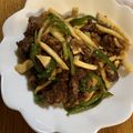 しょんちー55's cooksnap of when they made 青椒肉絲.