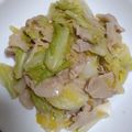 ☆まりもキッチン☆'s cooksnap of when they made 簡単！豚肉と春キャベツのオイマヨ炒め.
