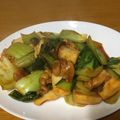 ビエンエチョ's cooksnap of when they made 鳥モモ肉とチンゲン菜のコチュジャン炒め☆.