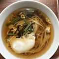 クックRPIZXH☆'s cooksnap of when they made 温かい山菜うどん(関東風).