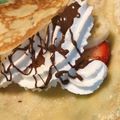 ぽぴぱふ's cooksnap of when they made おかずクレープ（シロさんレシピを参考に）.