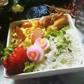 虹色♪︎ちゅーりっぷ's cooksnap of when they made お弁当・・・24しらす弁当.