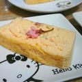 koropiyon's cooksnap of when they made ★簡単絶品本格的♪桜チーズスフレケーキ.