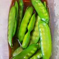 クックL8U9HI☆'s cooksnap of when they made 絹さやえんどうの大量消費　めんつゆ漬け.