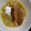 彼女の胃袋掴み隊's cooksnap of when they made わたしのオニオングラタンスープ@新玉ねぎ.