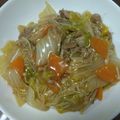 まん丸みかリン's cooksnap of when they made 白菜と豚のトロッとあんかけ煮.