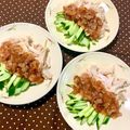 ふたごゆき's cooksnap of when they made 蒸し鶏ときゅうりのサルサソースがけ.
