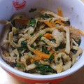 honey19's cooksnap of when they made 妊娠、授乳に！春菊と切干し大根のナムル.