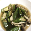 クックMQH5CI☆'s cooksnap of when they made オクラとしめじのおひたし.