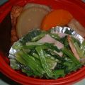 Jock's cooksnap of when they made 小松菜ハムのわさび醤油和え.
