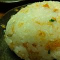Sukeko55's cooksnap of when they made 揚げ玉おにぎり☆.