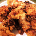 ひまわり６号's cooksnap of when they made 家族絶賛♡簡単で味しっかり♪鶏のから揚げ.