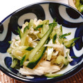 あやざいる's cooksnap of when they made 【簡単副菜】きゅうりとえのきの中華和え.