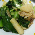 クック2SI6IC☆'s cooksnap of when they made ☆長芋と小松菜のオイスターソース炒め.