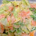紅小雪's cooksnap of when they made 作り置き、春キャベツと人参のレンジサラダ.