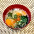 にきけん's cooksnap of when they made ♡一味唐辛子の味噌汁で新陳代謝UP?♡.