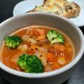☆GSSQHY☆'s cooksnap of when they made 新じゃがが美味しいミネストローネ♡時短！.