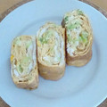 くろまち_'s cooksnap of when they made 鰹節入り うちの卵焼き.