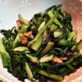 プリティちゃーちゃん's cooksnap of when they made 無限菜の花炒め　免疫力アップ.