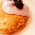keiko★26's cooksnap of when they made 全粒粉とヨーグルトのパンケーキ.