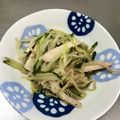 たぬっこランド's cooksnap of when they made もやしときゅうりのナムル(*'ω'*).