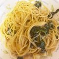 しおtan's cooksnap of when they made 海老とほうれん草のクリームパスタ.