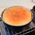 琴の奏で's cooksnap of when they made スライスチーズでカボチャのチーズケーキ.
