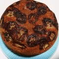 あゆみ0926's cooksnap of when they made HM&炊飯器で簡単★チョコバナナケーキ.
