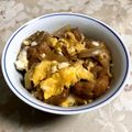 maki_08's cooksnap of when they made 油麩丼.