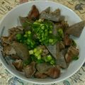 まろん☆'s cooksnap of when they made スタミナ満点！砂肝と蒟蒻の塩にんにく煮.