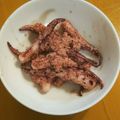 ゆすひと's cooksnap of when they made 簡単一品&おつまみ☆イカの下足明太子焼き.