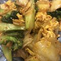 hanoraricolo's cooksnap of when they made ブロッコリーとキムチのオイマヨソテー.