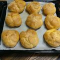クックEQW645☆'s cooksnap of when they made 簡単☆失敗しないシュー生地.