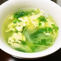 ばんぷ☆'s cooksnap of when they made 豆苗とえのきのスープ.