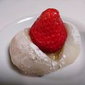 koukaihaha's cooksnap of when they made レンジで簡単♪いちご大福♪.