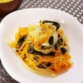 ♡mamfa♡'s cooksnap of when they made バク②いけるよ♪人参わかめの味噌マヨ和え.