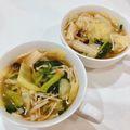 ゆにこーん☆'s cooksnap of when they made ラディッシュと水菜のコンソメスープ.