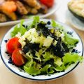 runa10's cooksnap of when they made キャベツと韓国海苔のサラダ.