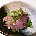 へろへろへ's cooksnap of when they made ササっと完成！さっぱりねぎスモークタン.