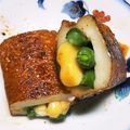 ✾ローズマリー✾'s cooksnap of when they made お弁当☆さつま揚げのチーズはさみ焼き.