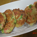 妙香ママ's cooksnap of when they made アボカドと桜海老のはんぺん焼き.