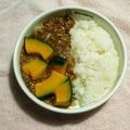 クッカーまさおちゃん's cooksnap of when they made かぼちゃとひき肉のカレー.