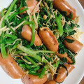 KUUUUUUMIN's cooksnap of when they made 【簡単おかず】ほうれん草ソーセージソテー.