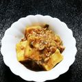 うさうさまろん's cooksnap of when they made 高野豆腐で 麻婆豆腐.