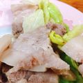 こゆりんねこ's cooksnap of when they made ゆで豚のニンニクソースがけ♪.
