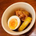 くーちなし's cooksnap of when they made 大根、鶏もも肉、ゆで卵の煮込み照り焼き.