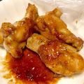 ポチュポチュの実's cooksnap of when they made 甘辛だれの揚げ手羽先.