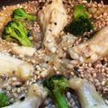 ミキトゥ's cooksnap of when they made もち麦100％♪フライパンでパエリア.