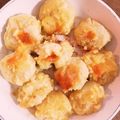 3姉妹ちゃんママ's cooksnap of when they made お弁当に♡コンソメ味じゃがいもチーズ餅★.