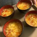 四児のハハ's cooksnap of when they made ミニトマト消費★ふわ玉トマトスープ＊＊.